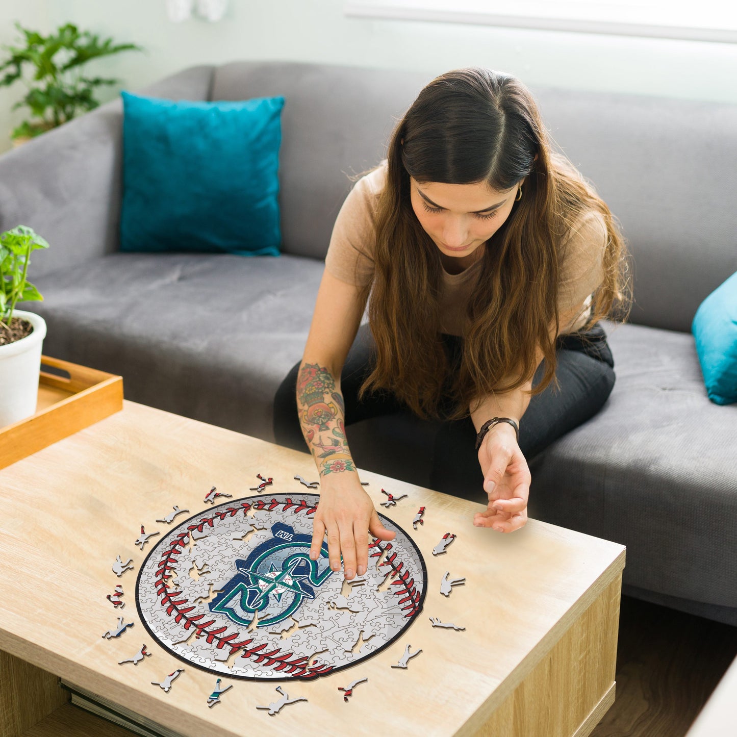 Seattle Mariners™ - Holzpuzzle