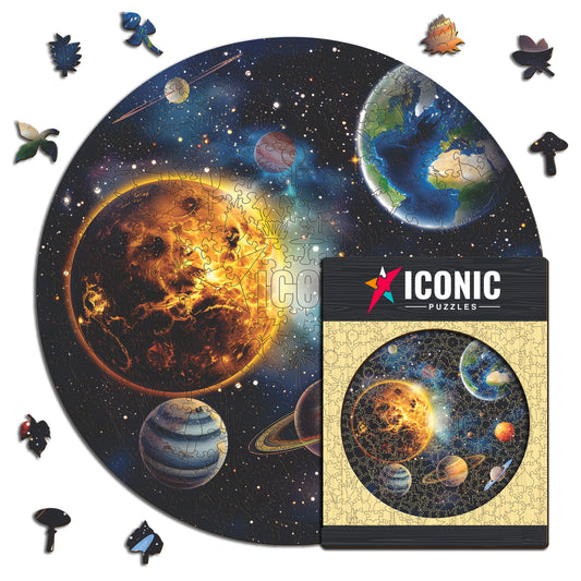 Solare Harmonie - Holzpuzzle