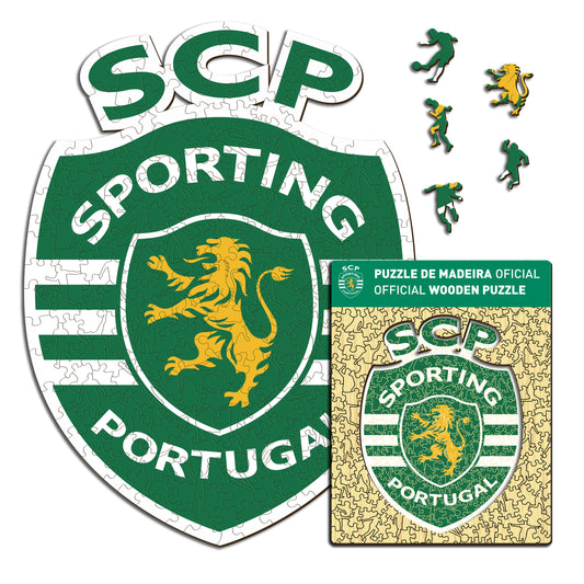 Sporting CP® Logo - Holzpuzzle