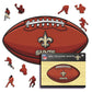 New Orleans Saints™ Football - Holzpuzzle