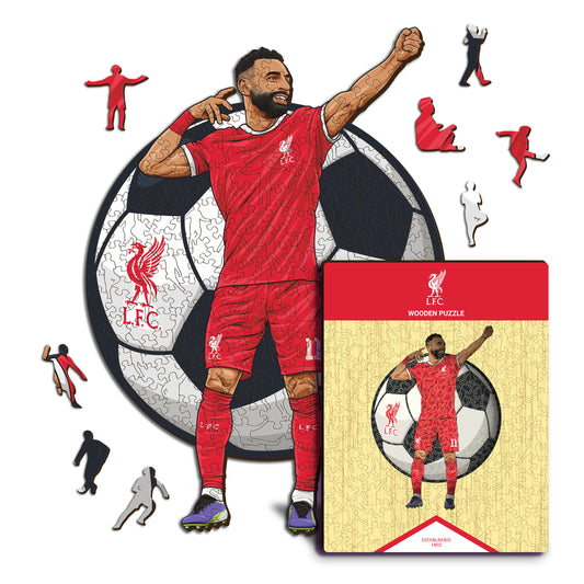 Mohamed Salah - Holzpuzzle