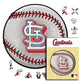 St. Louis Cardinals™ Baseball - Holzpuzzle