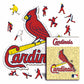 St. Louis Cardinals™ Logo - Holzpuzzle