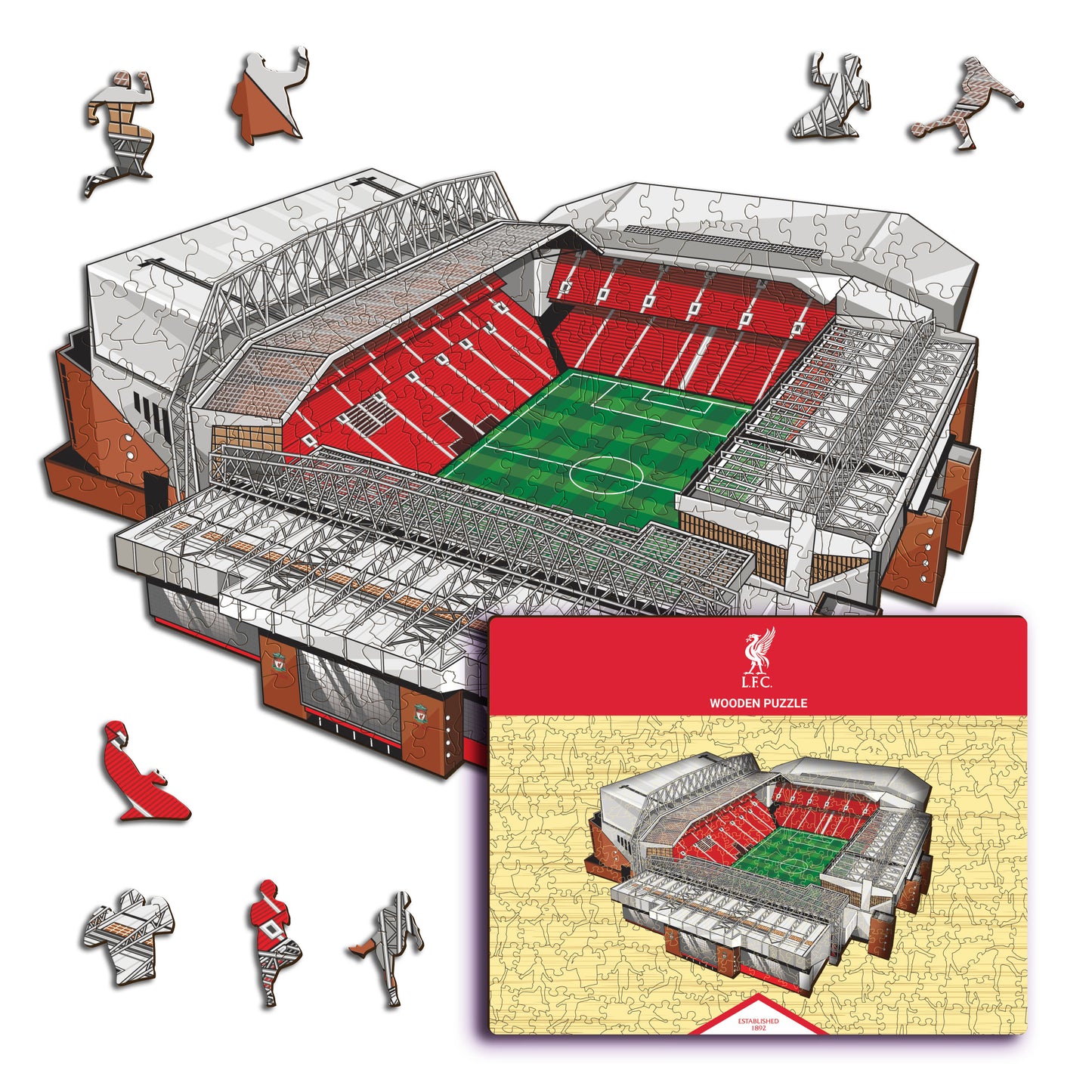 Liverpool FC® Anfield Stadium - Holzpuzzle