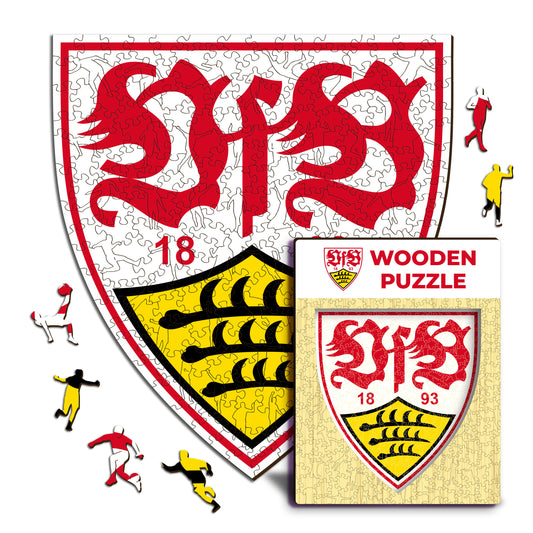 VfB Stuttgart® Logo - Holzpuzzle