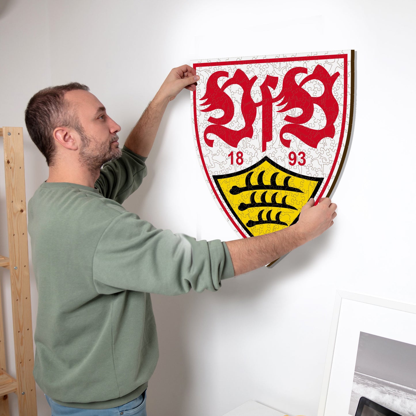 VfB Stuttgart® Logo - Holzpuzzle