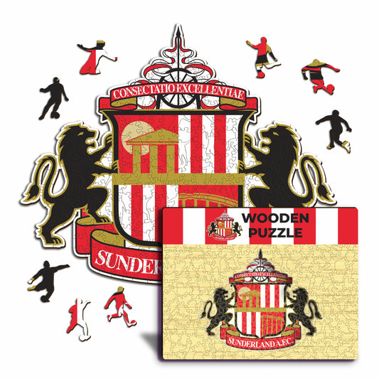 Sunderland AFC® Logo - Holzpuzzle