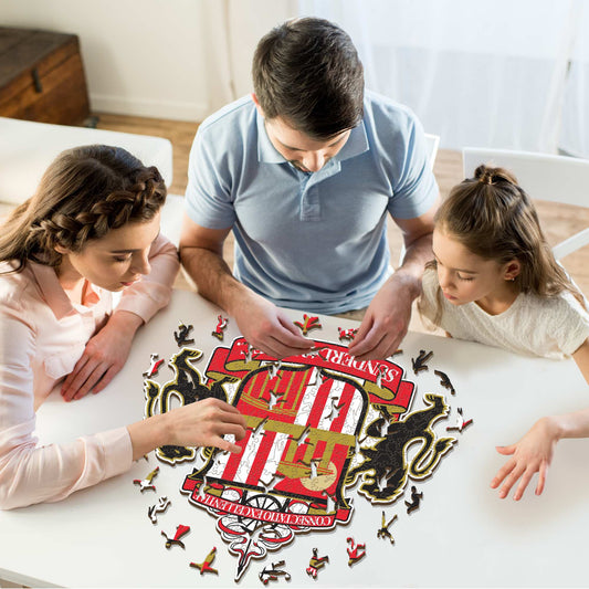 Sunderland AFC® Logo - Holzpuzzle