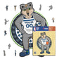 Minnesota Timberwolves™ Maskottchen - Holzpuzzle