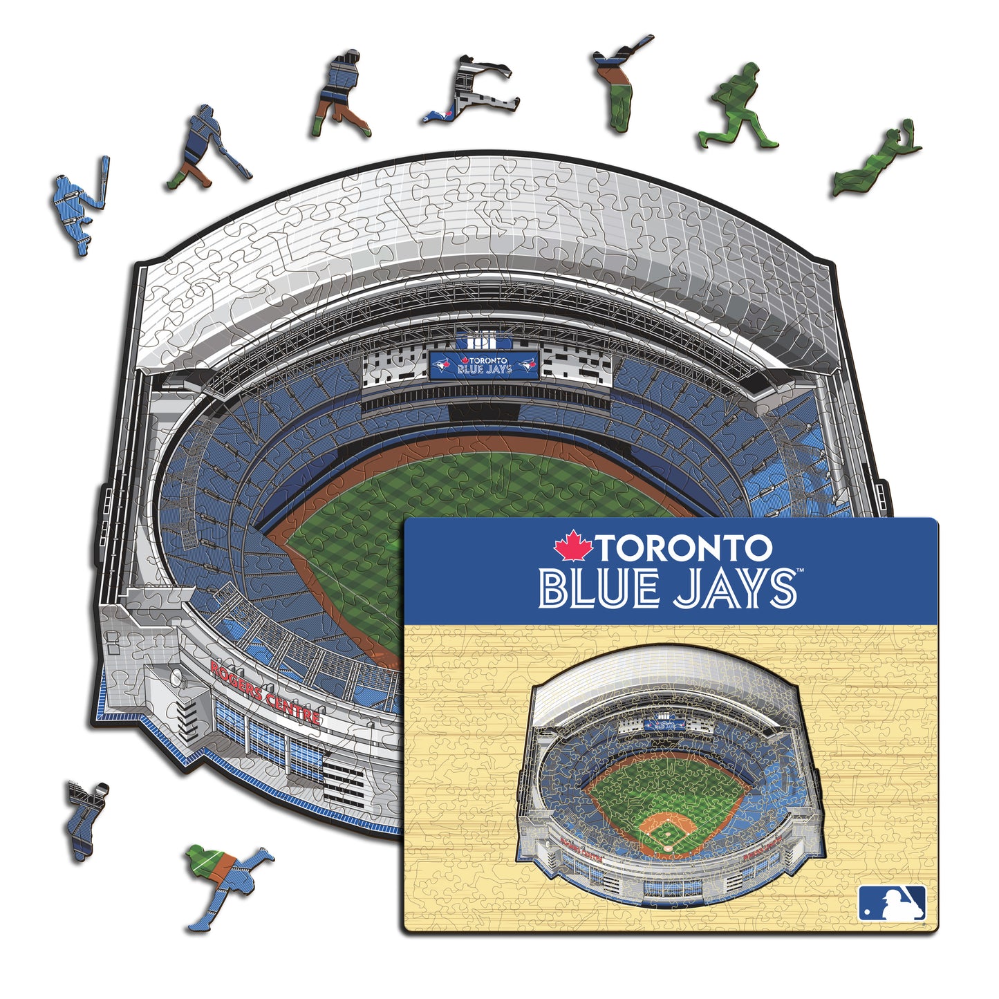 Toronto Blue Jays™ Rogers Centre - Holzpuzzle