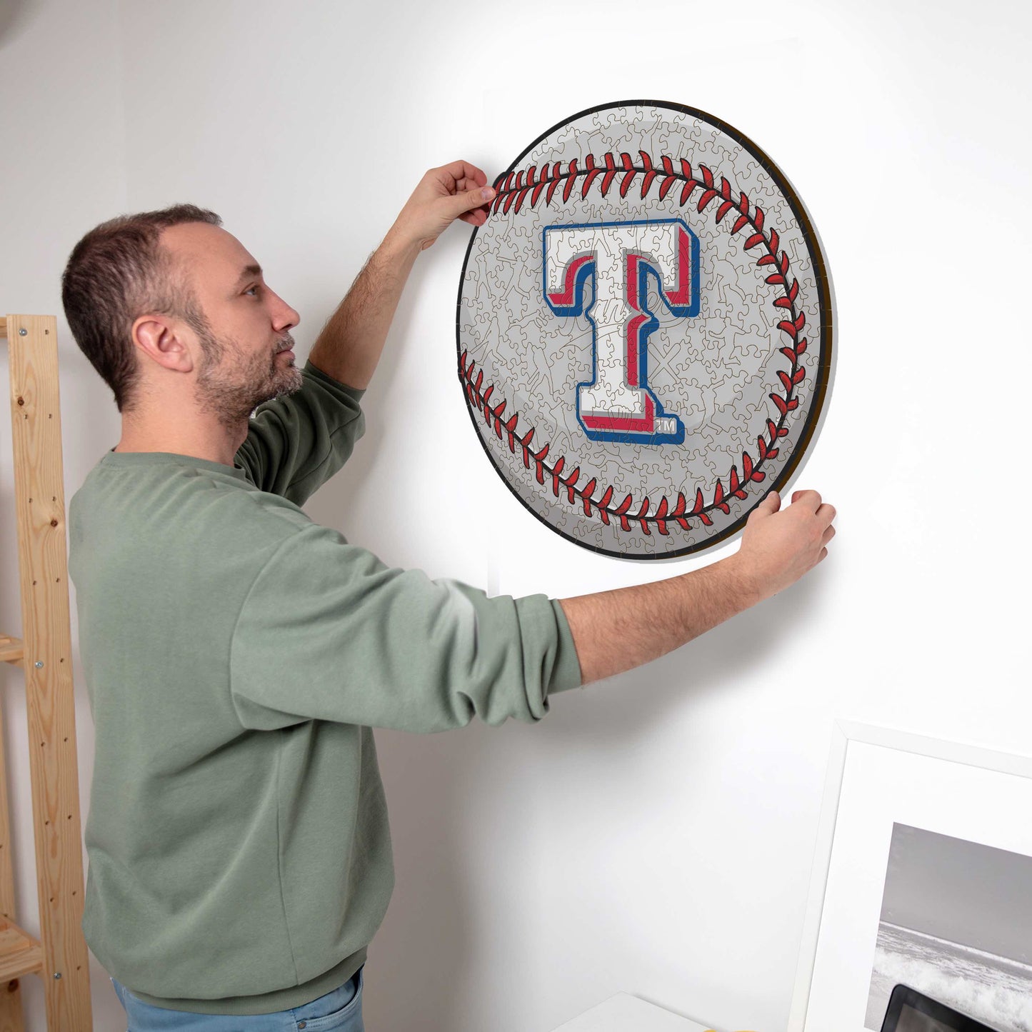 Texas Rangers™ - Holzpuzzle