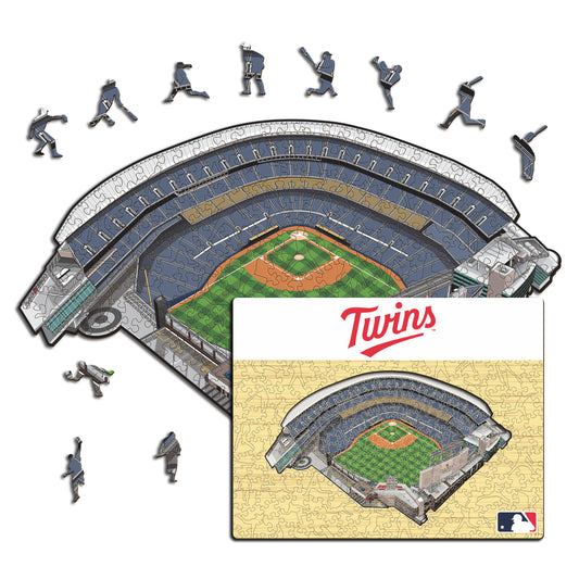 Minnesota Twins™ Target Field - Holzpuzzle