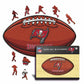 Tampa Bay Buccaneers™ Football - Holzpuzzle