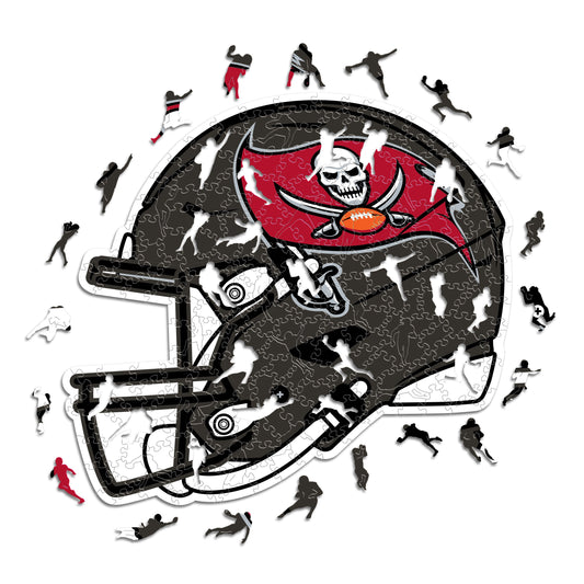 Tampa Bay Buccaneers™ Helm - Holzpuzzle