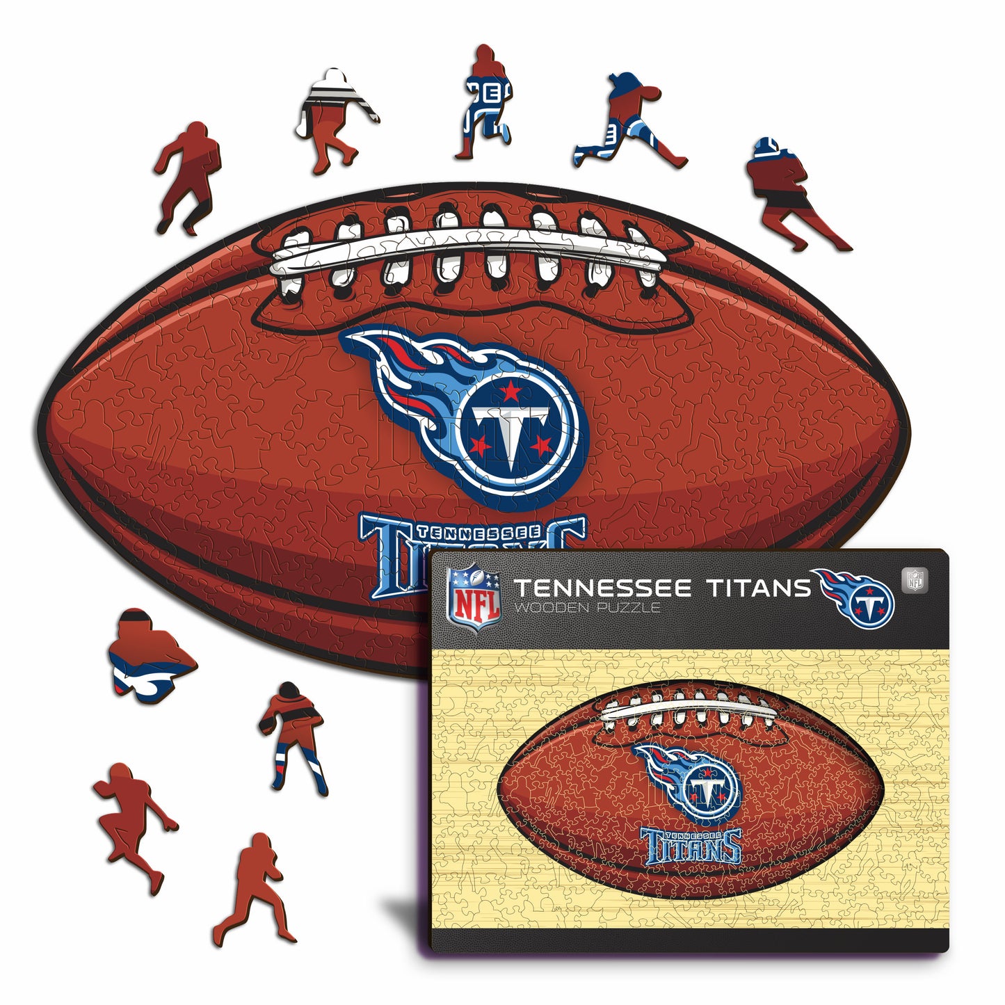 Tennessee Titans™ Football - Holzpuzzle