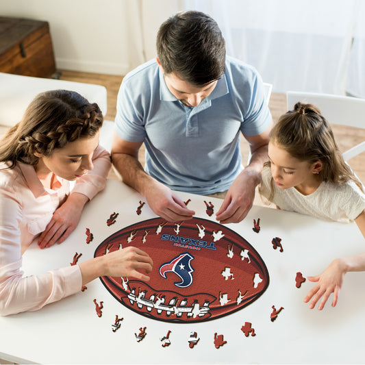 Houston Texans™ Football - Holzpuzzle