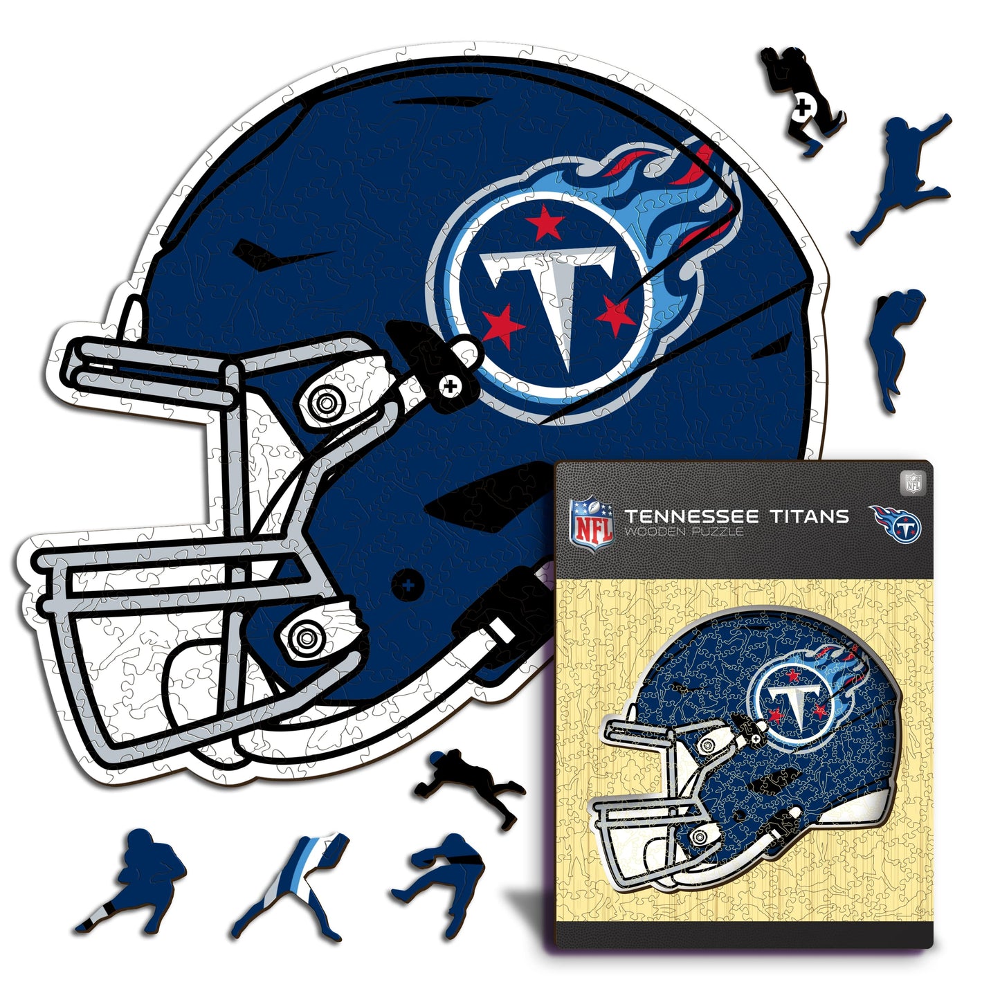 Tennessee Titans™ Helm - Holzpuzzle