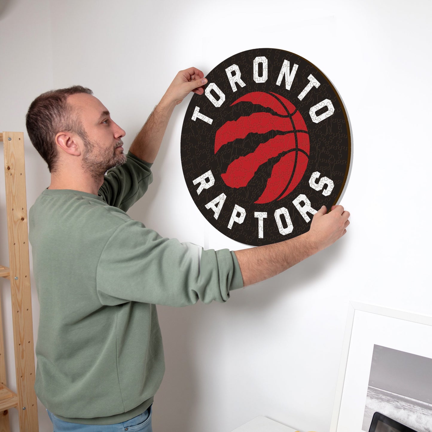 Toronto Raptors™ Logo - Holzpuzzle