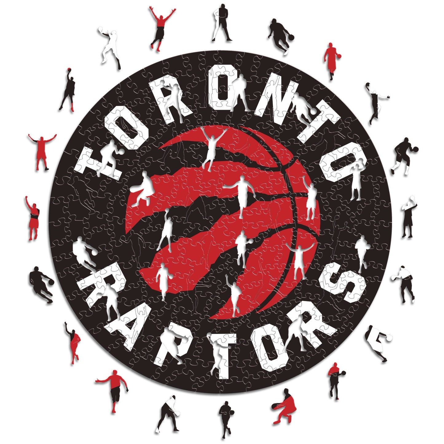 Toronto Raptors™ Logo - Holzpuzzle