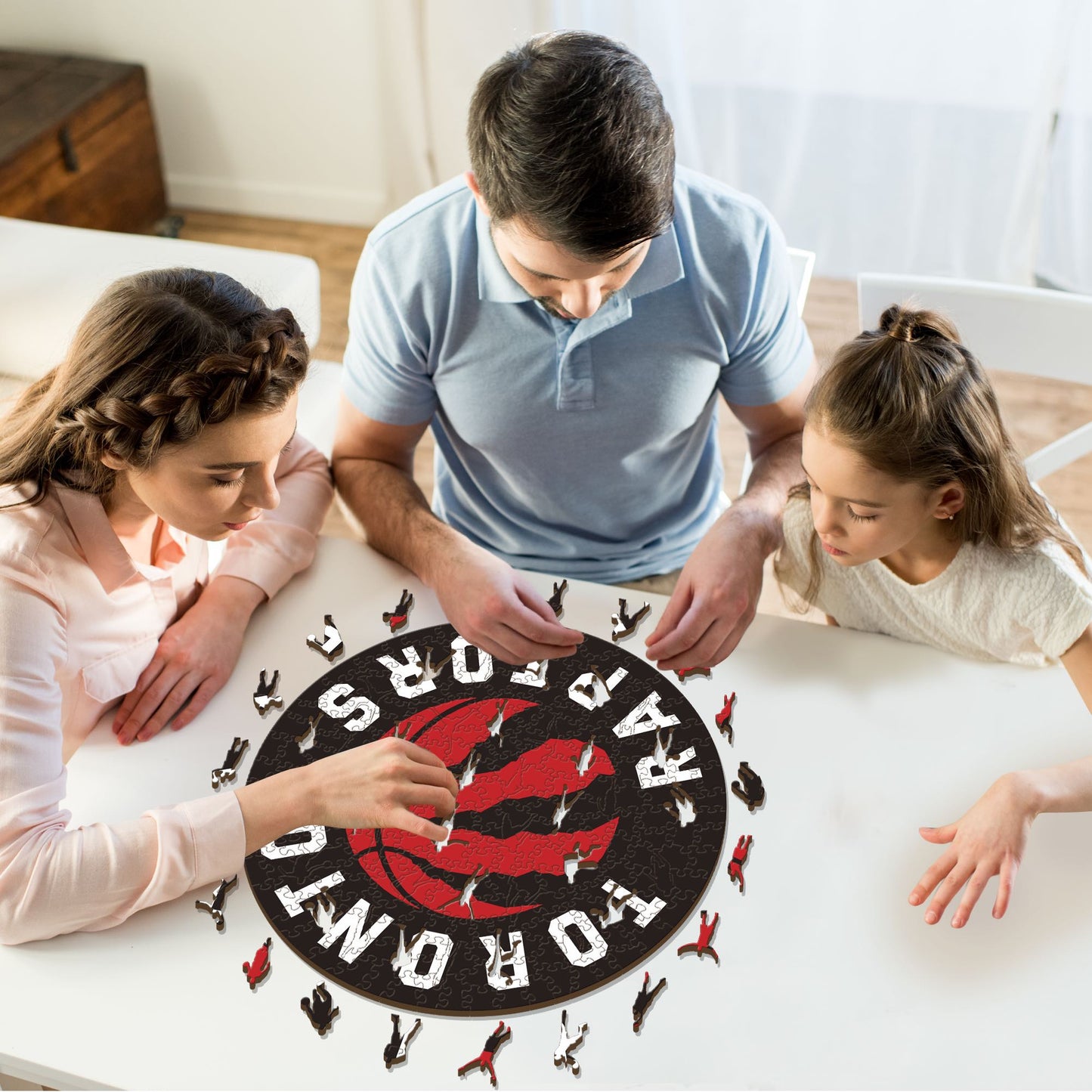 Toronto Raptors™ Logo - Holzpuzzle