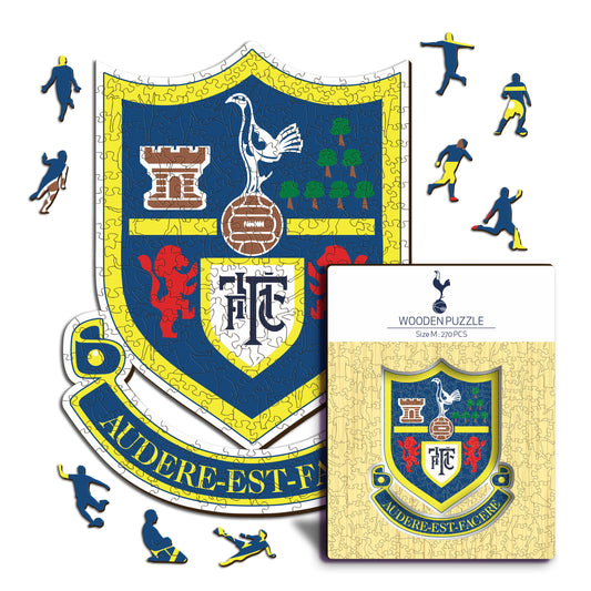 Tottenham Hotspur FC® Retro Logo - Holzpuzzle