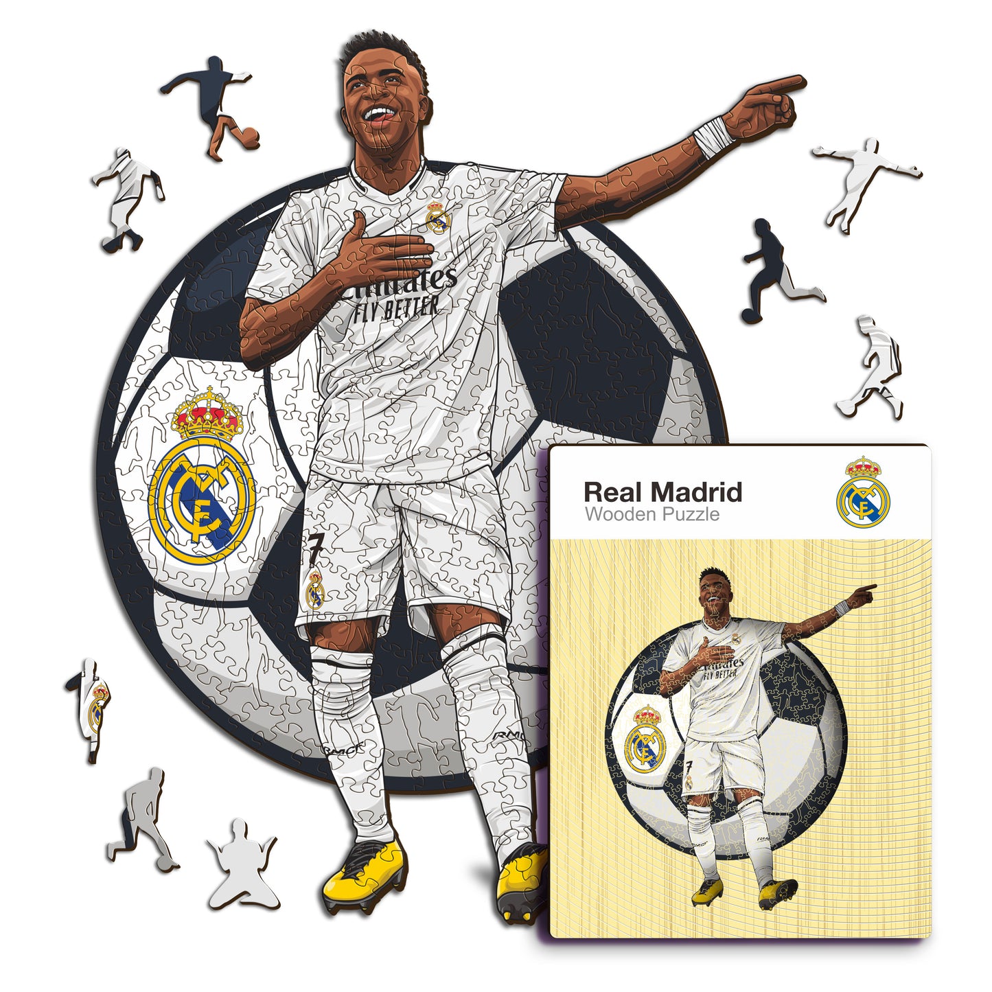 Vinicius Jr. - Holzpuzzle