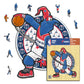 Washington Wizards™ Maskottchen - Holzpuzzle
