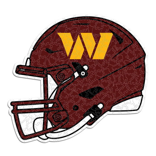 Washington Commanders™ Helm - Holzpuzzle