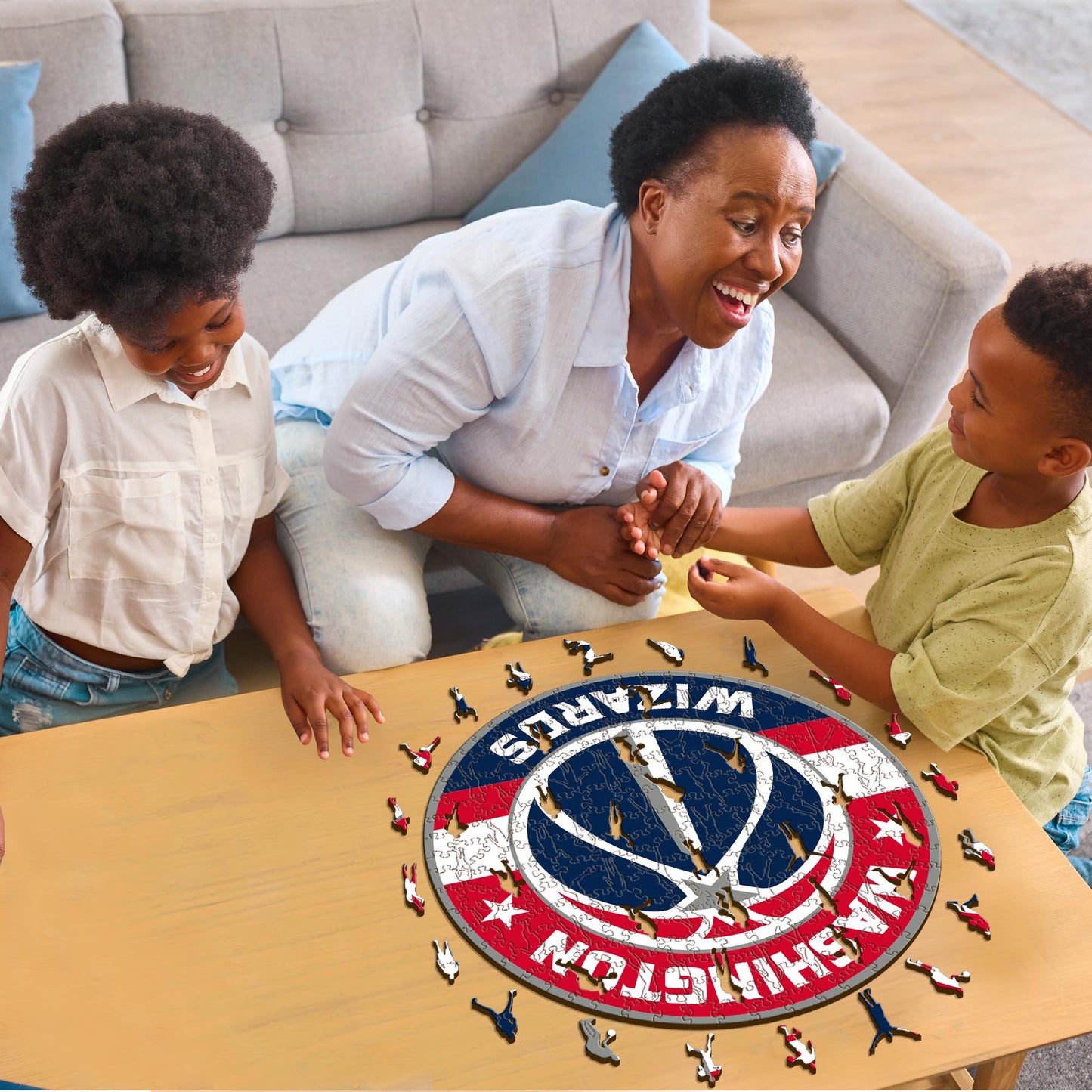 Washington Wizards™ Logo - Holzpuzzle