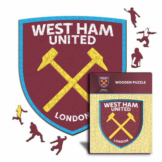 West Ham United FC® Logo - Holzpuzzle