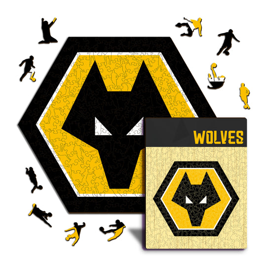Wolves FC® Logo - Holzpuzzle