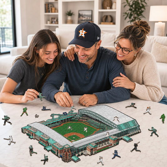 Houston Astros™ Daikin Park - Holzpuzzle