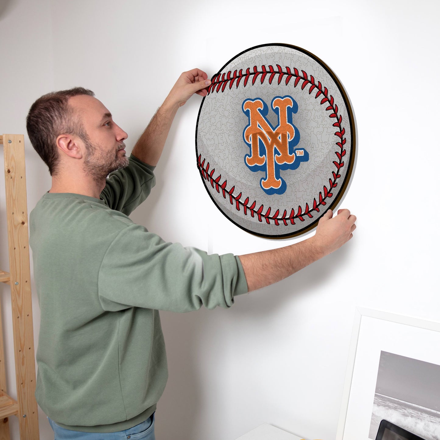 New York Mets™ Baseball - Holzpuzzle