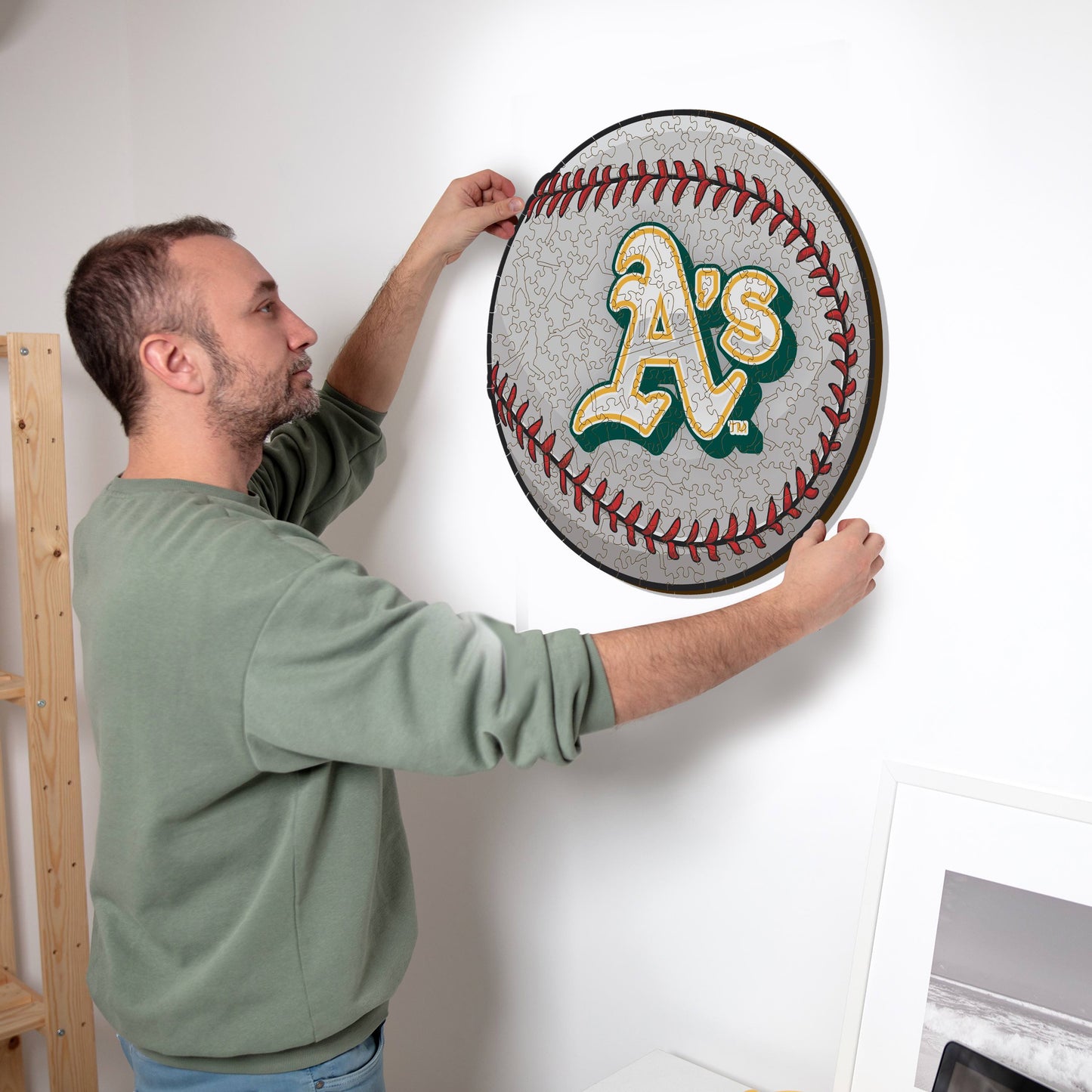 Oakland Athletics™ - Holzpuzzle