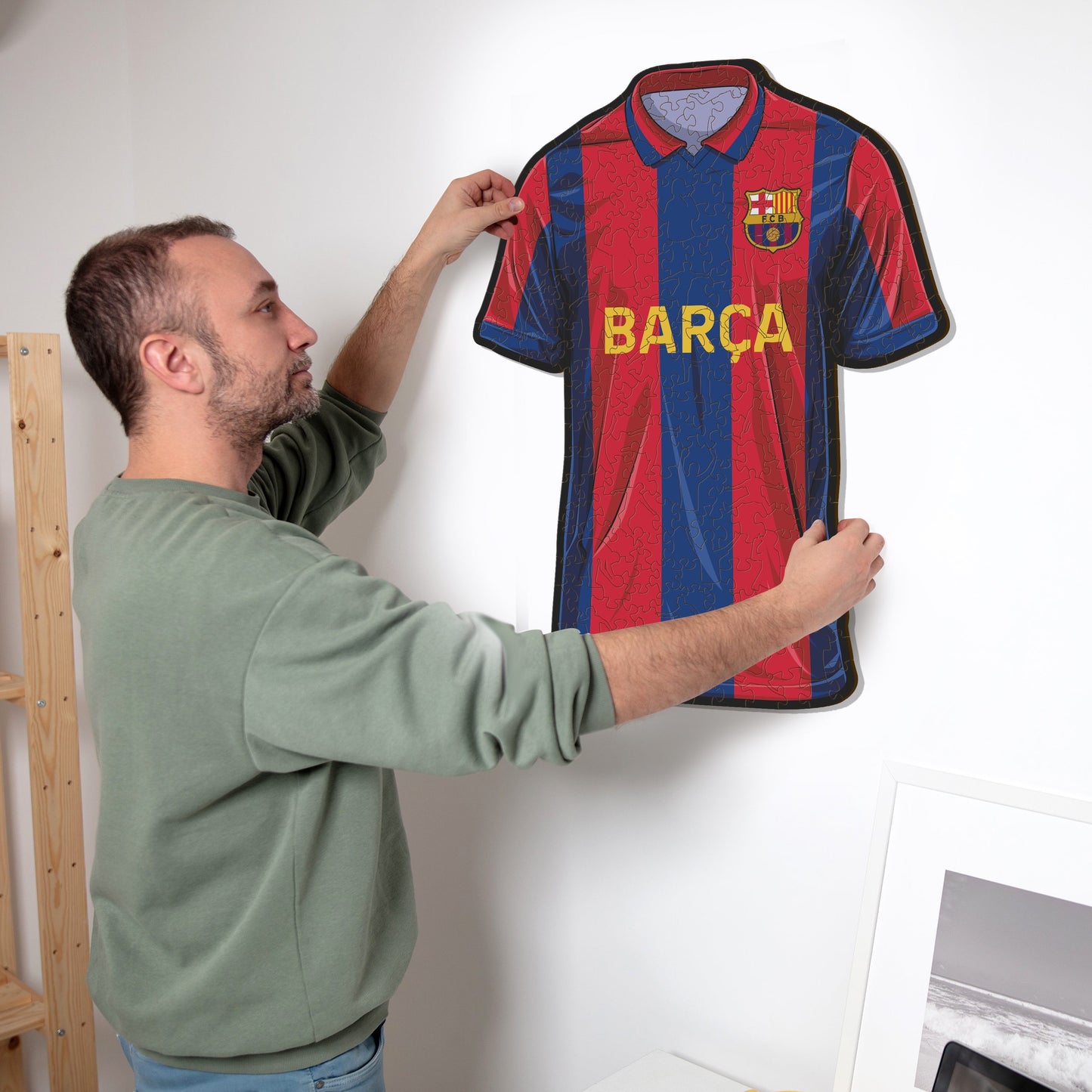 FC Barcelona® Jersey - Holzpuzzle