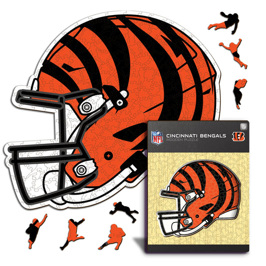 Cincinnati Bengals™ Helm - Holzpuzzle