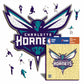 Charlotte Hornets™ Logo - Holzpuzzle