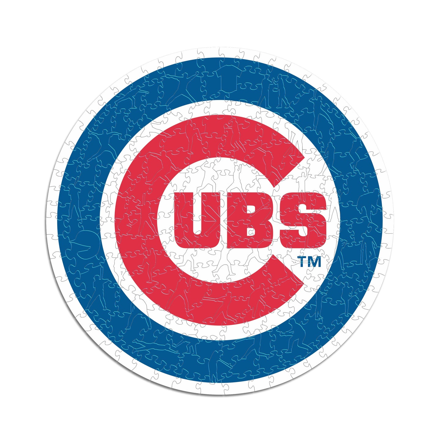 Chicago Cubs™ Logo - Holzpuzzle