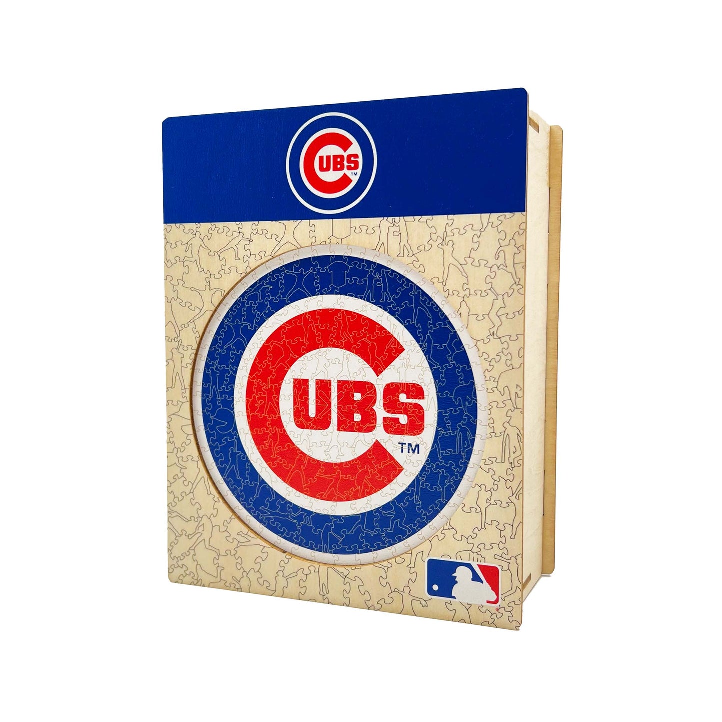 Chicago Cubs™ Logo - Holzpuzzle
