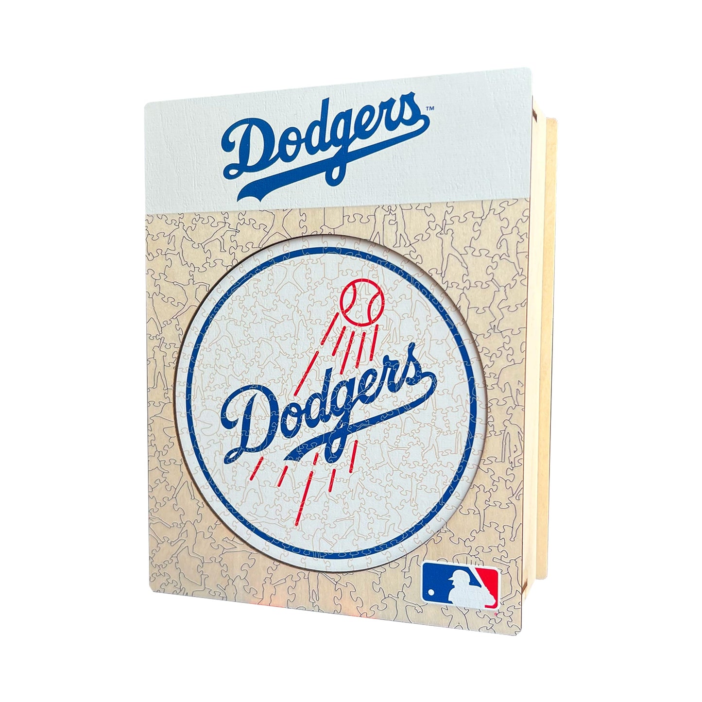 Los Angeles Dodgers™ Logo - Holzpuzzle