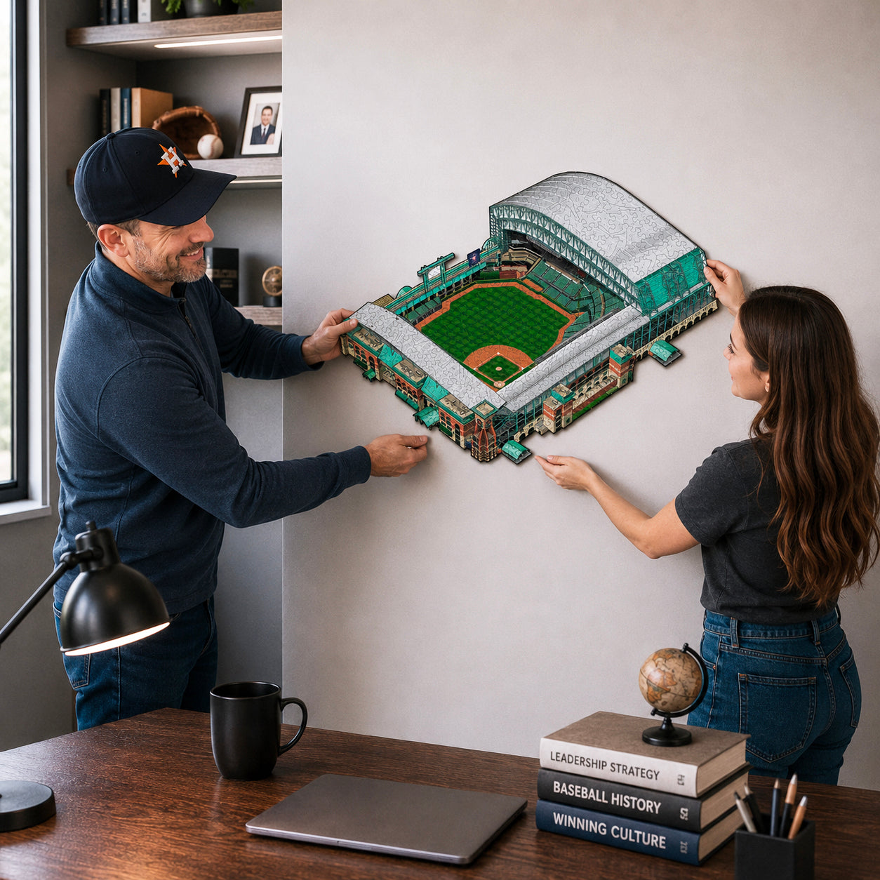 Houston Astros™ Daikin Park - Holzpuzzle
