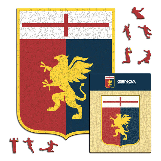 Genoa® CFC Logo - Holzpuzzle