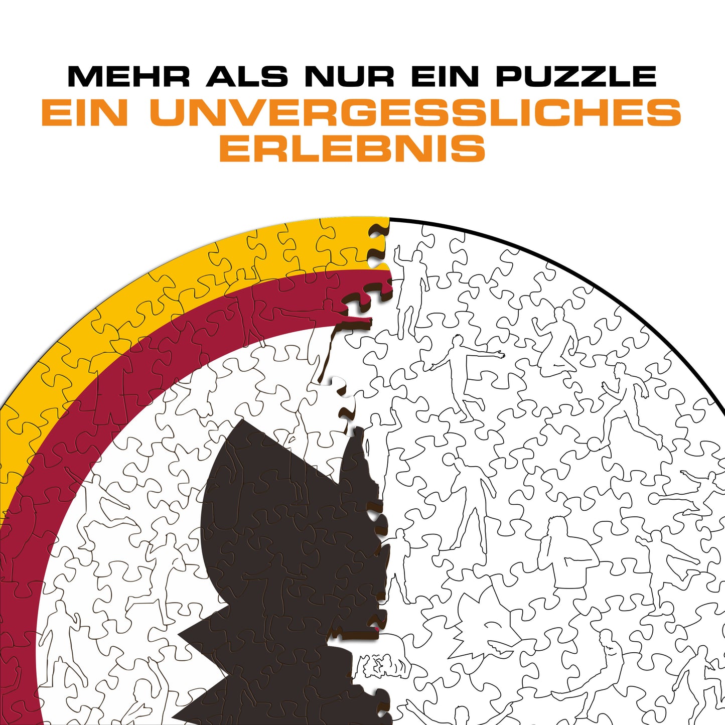 AS Roma® Logo Lupetto - Holzpuzzle