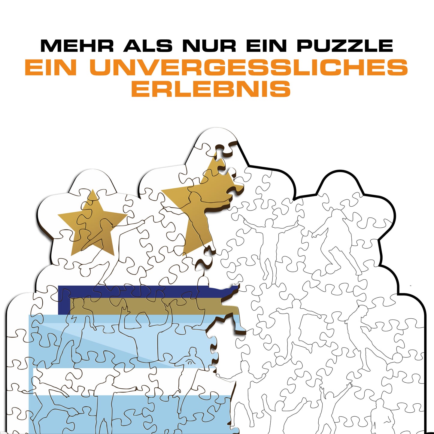 Argentina® Logo - Holzpuzzle