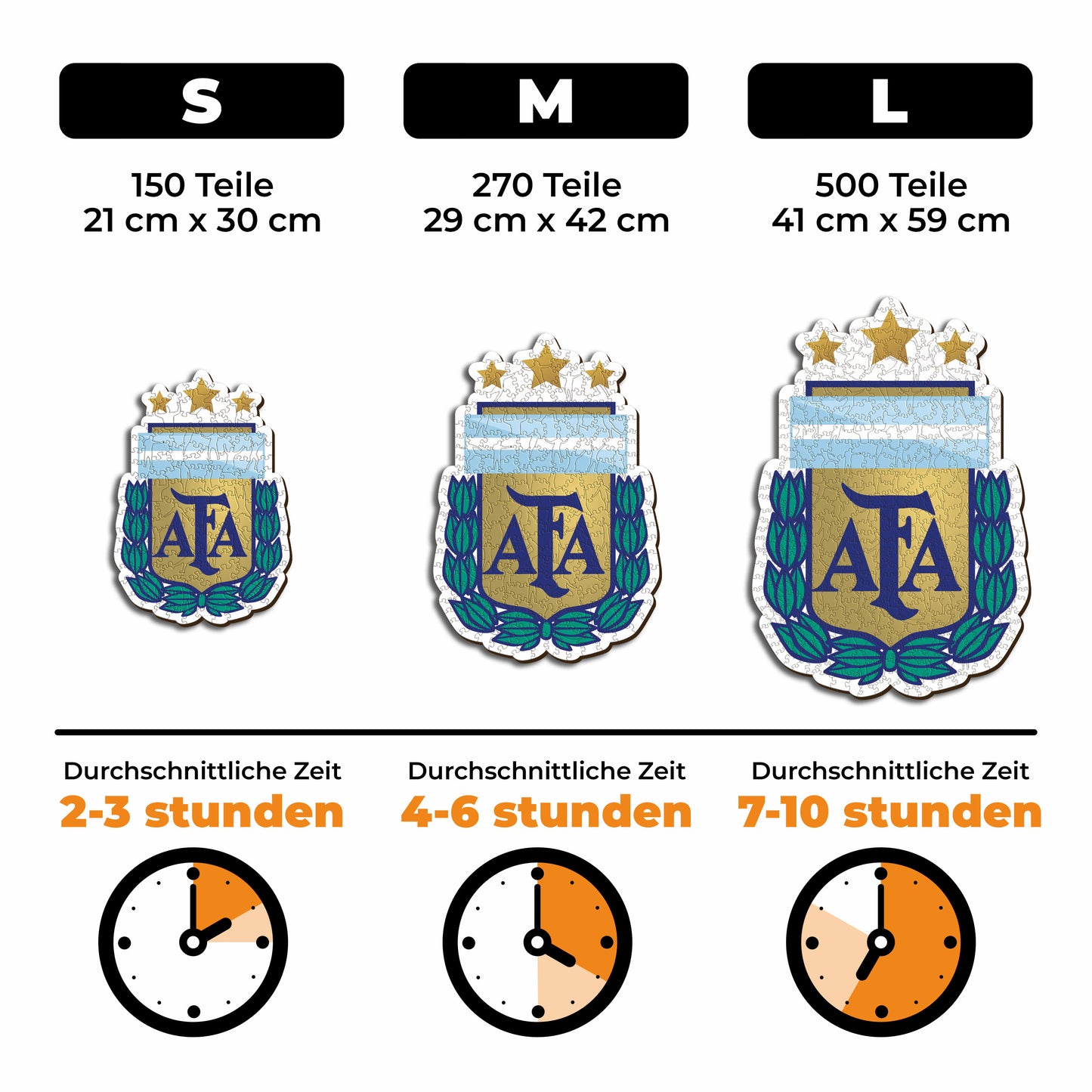 Argentina® Logo - Holzpuzzle