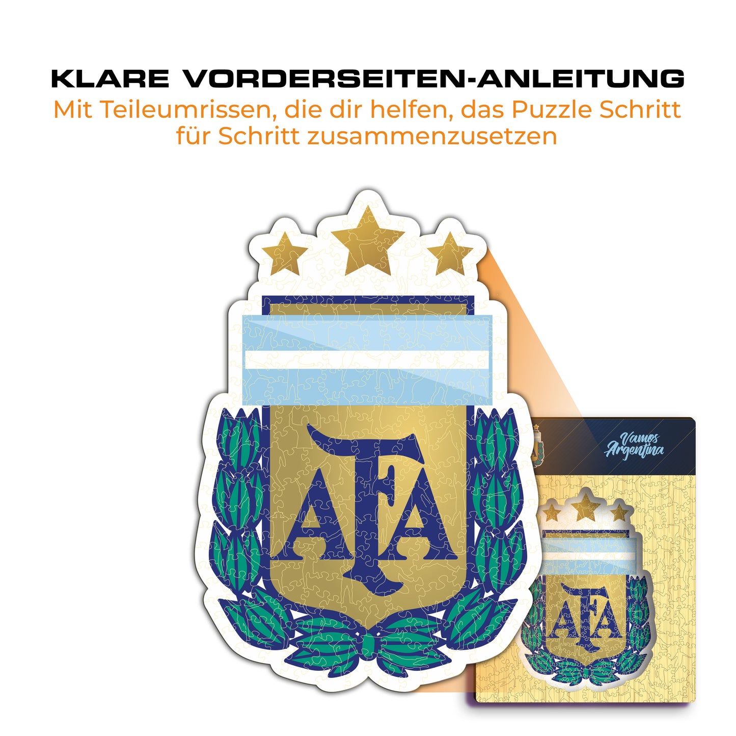 Argentina® Logo - Holzpuzzle