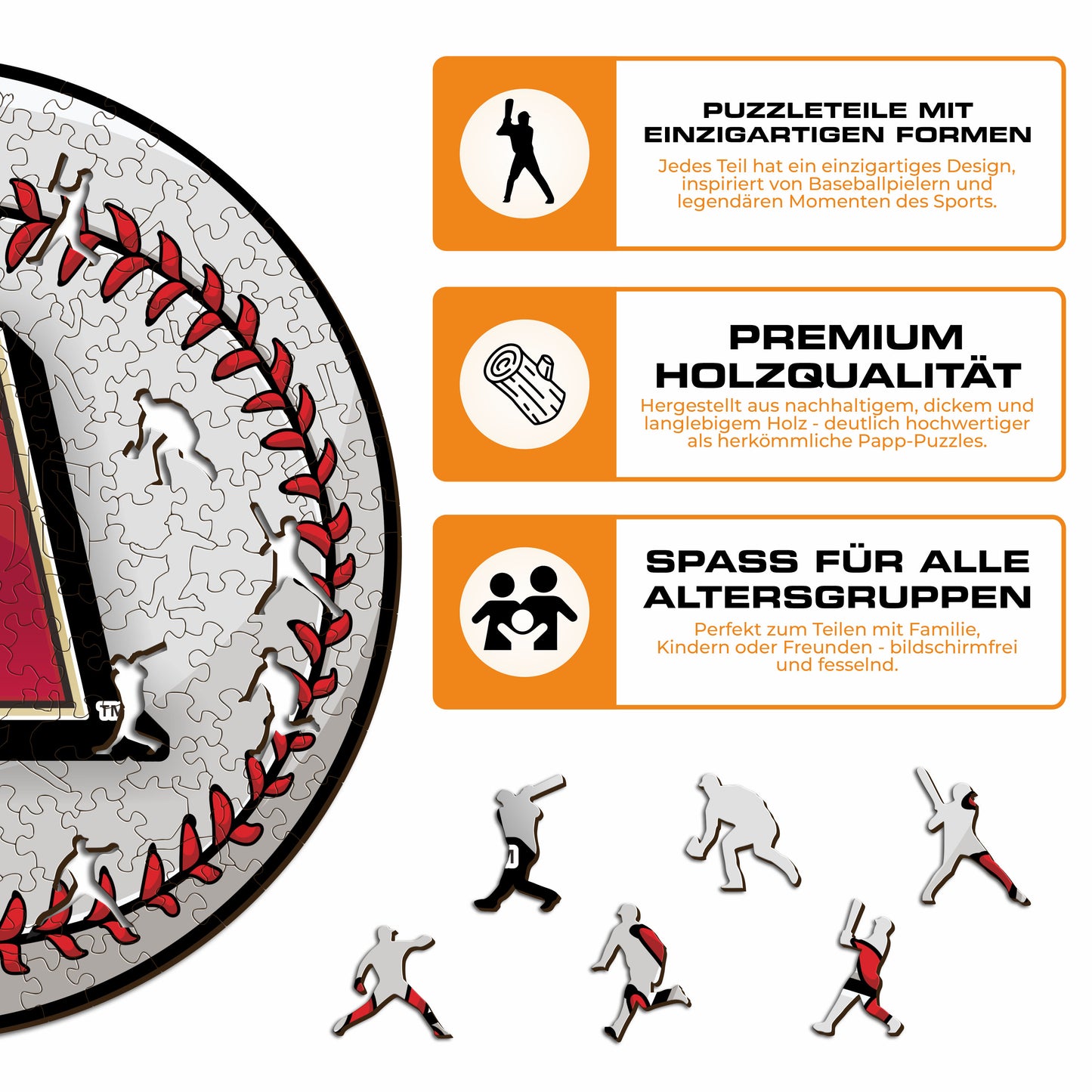 Arizona Diamondbacks™ - Holzpuzzle