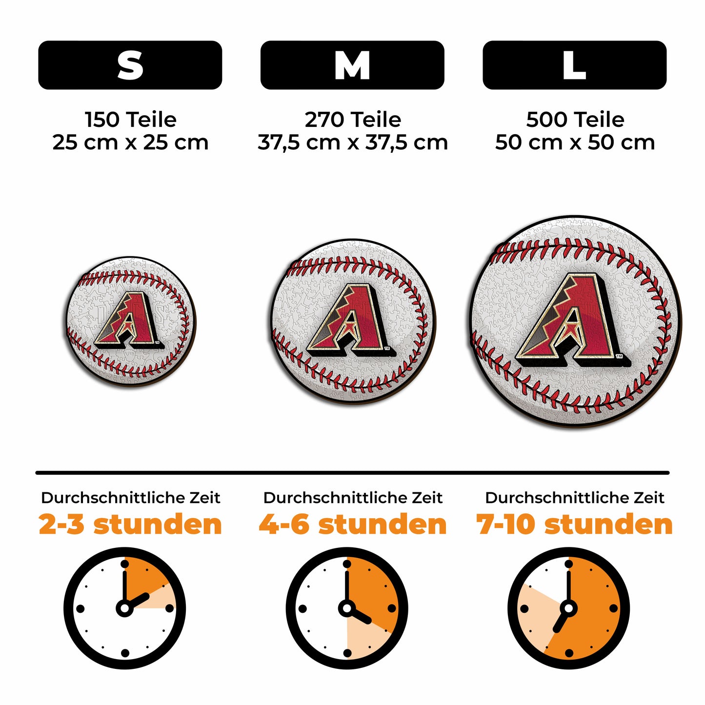 Arizona Diamondbacks™ - Holzpuzzle