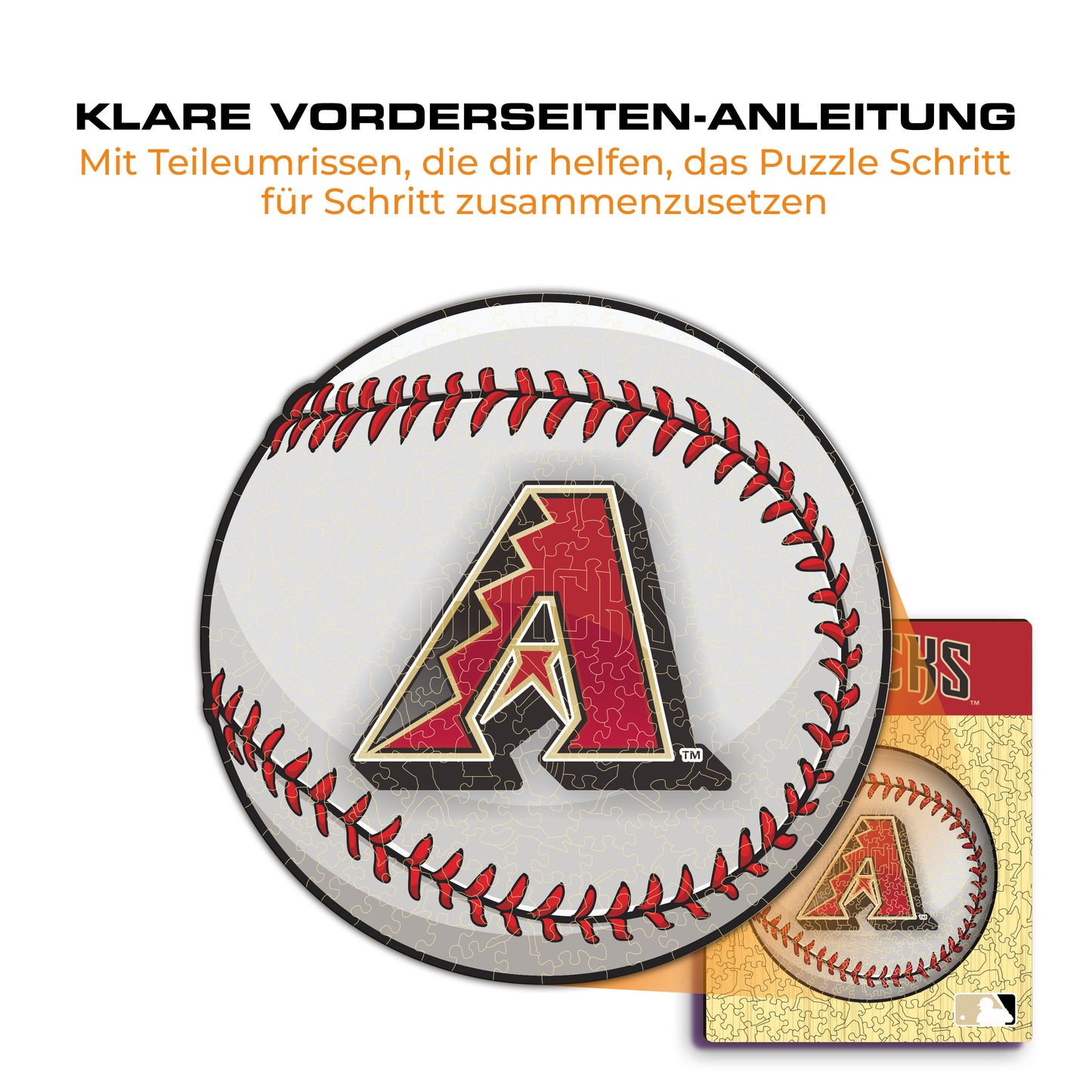 Arizona Diamondbacks™ - Holzpuzzle