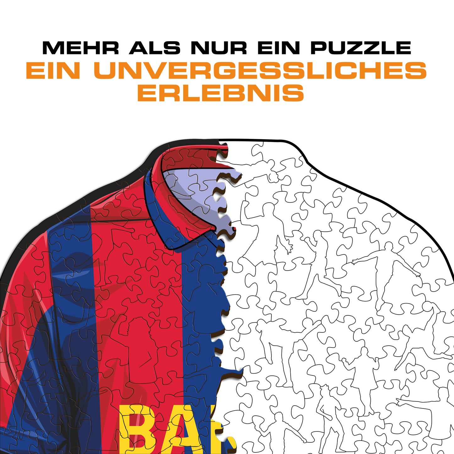 FC Barcelona® Jersey - Holzpuzzle